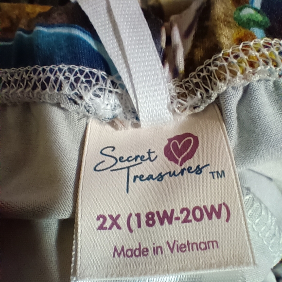 Secret Treasures Animal Print Pajamas Super Soft XXL Funky PJs - Picture 10 of 10